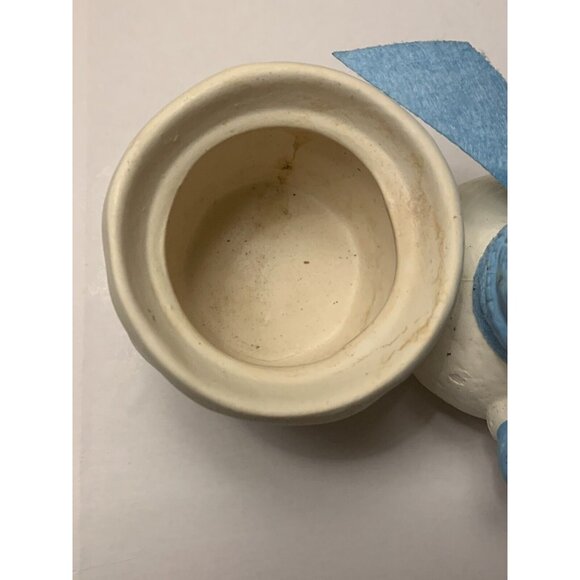 Miniature Planter Attached Snowman Blue Accessories Succulent Artificial Plants - Picture 6 of 11